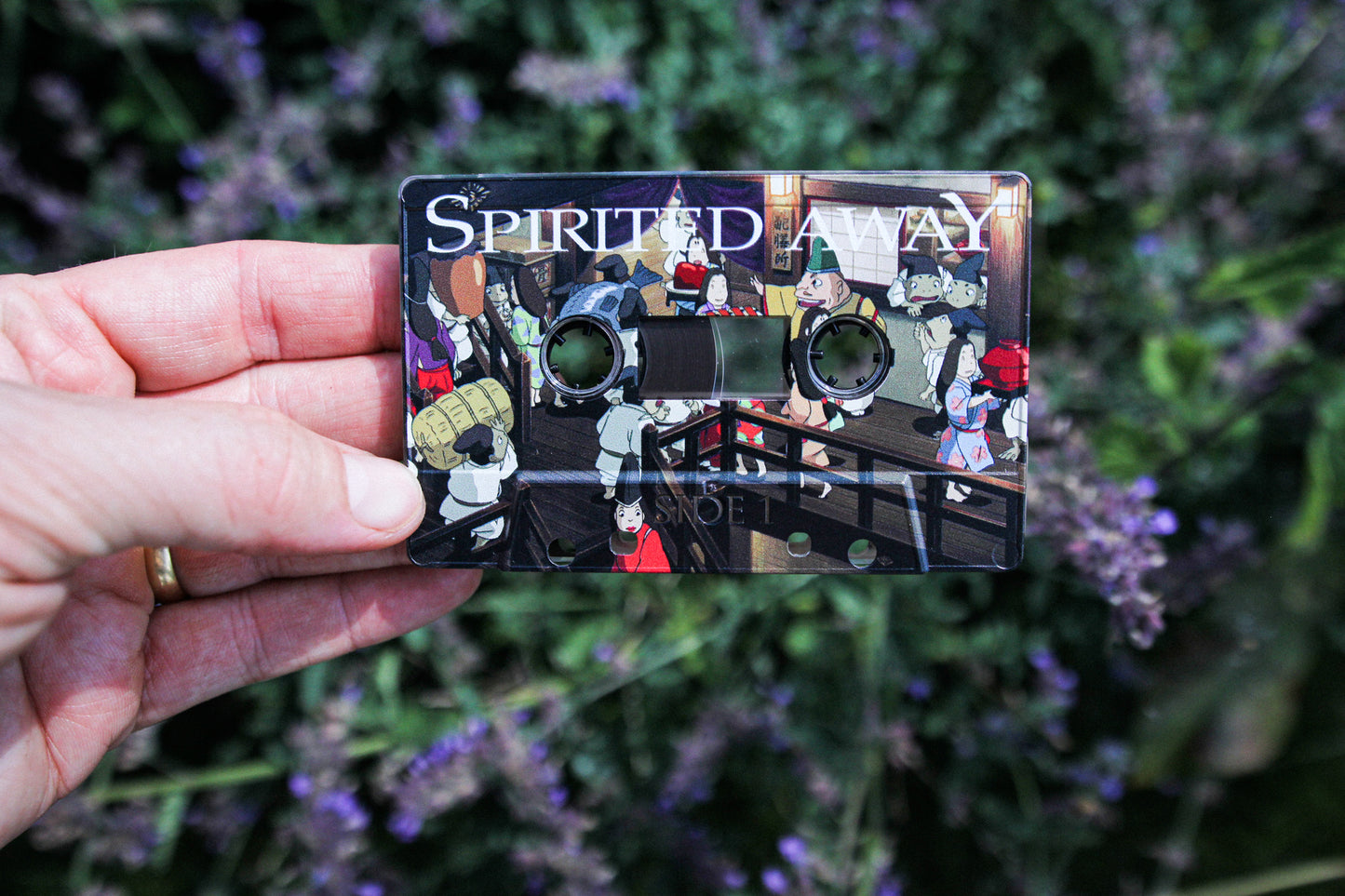 Spirited Away Ultimate Cassette Soundtrack — cassette with J-card — case and shell detail — VCR Zone