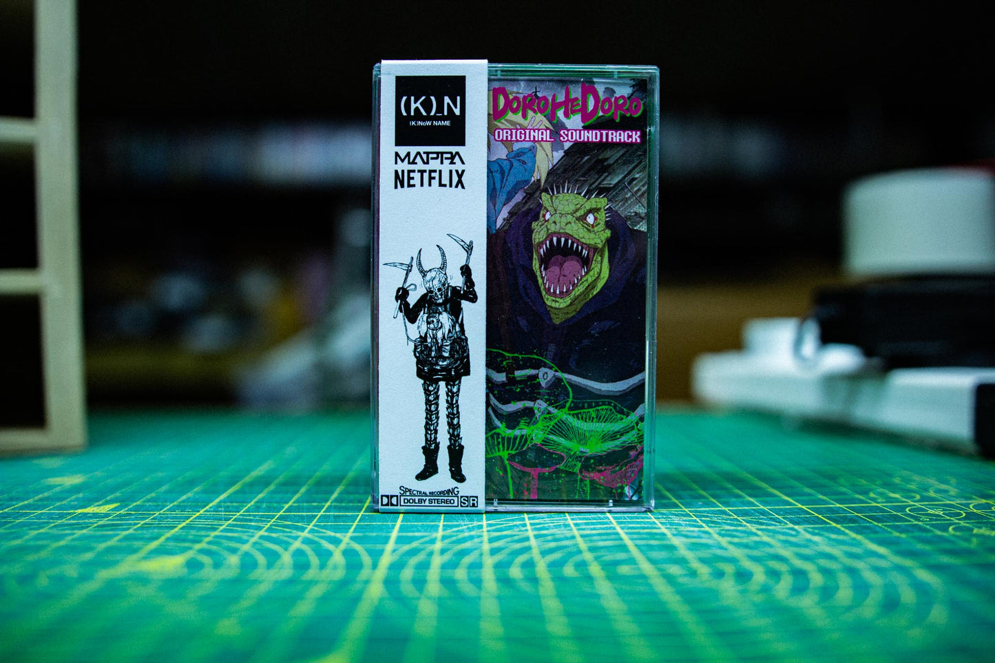 Dorohedoro OST on Cassette Ultimate edition — cassette with J-card — J-card front cover — VCR Zone