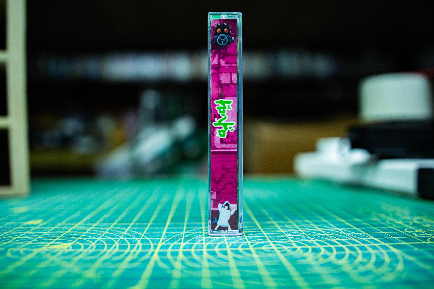 Dorohedoro OST on Cassette Ultimate edition — cassette with J-card — B-side label and case — VCR Zone