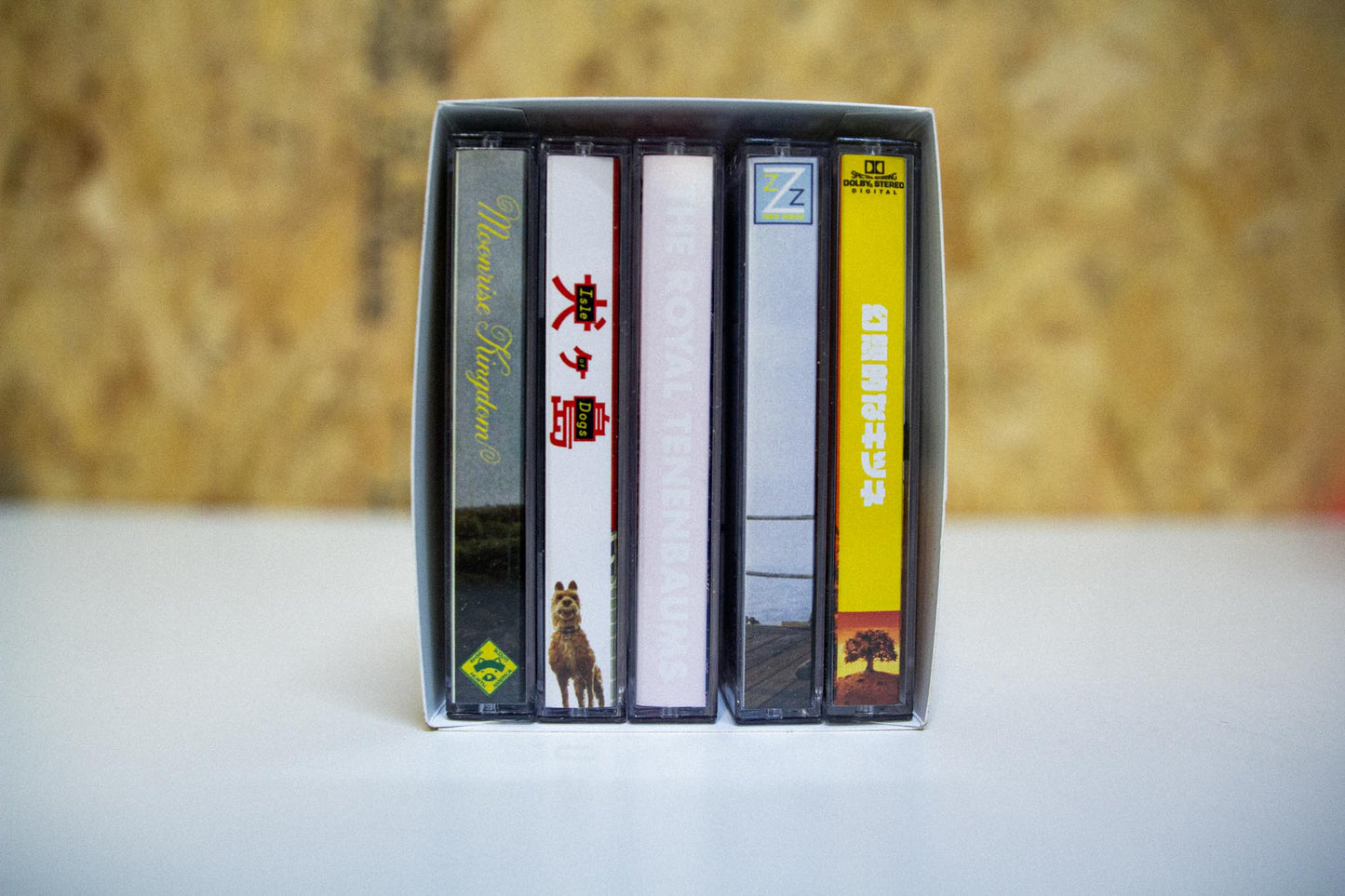 Fantastic Mr. Fox OST on Cassette — cassette with J-card — case and shell detail — VCR Zone