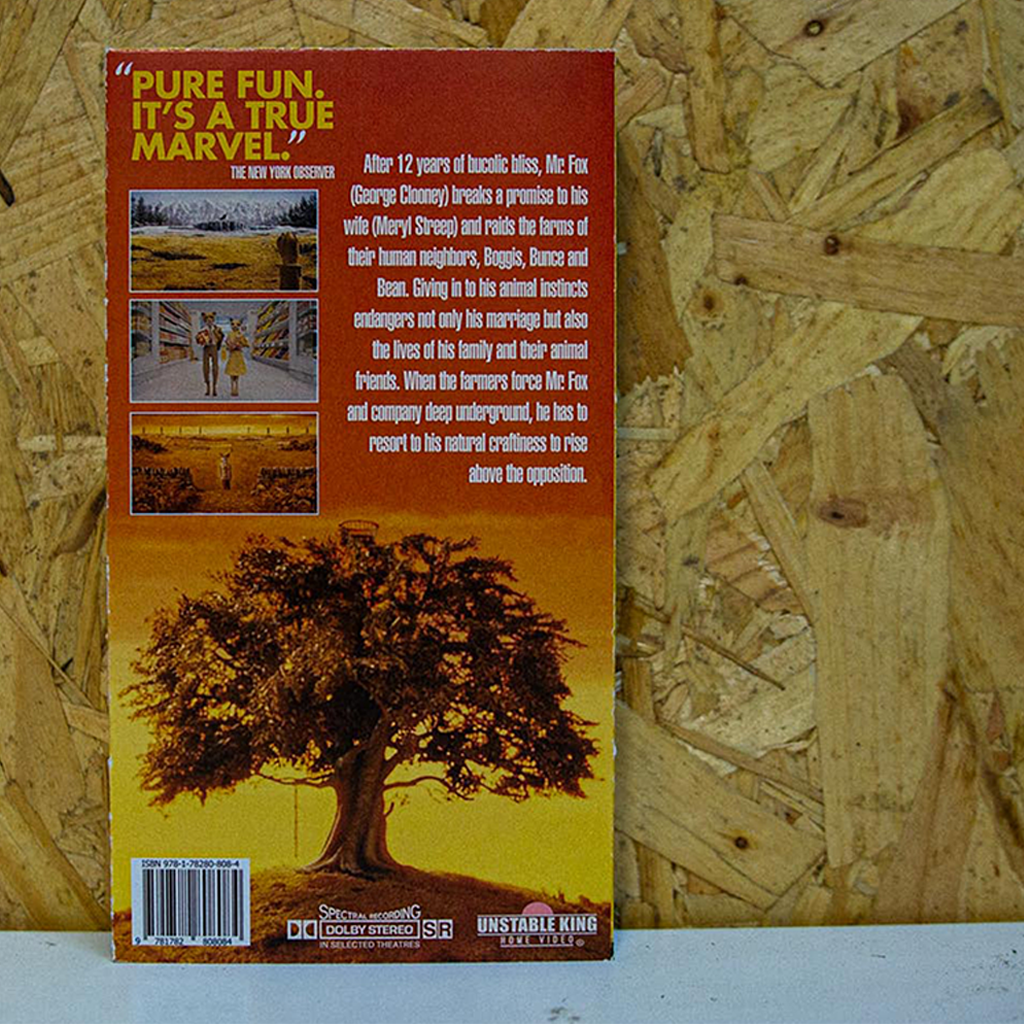 Fantastic Mr. Fox VHS