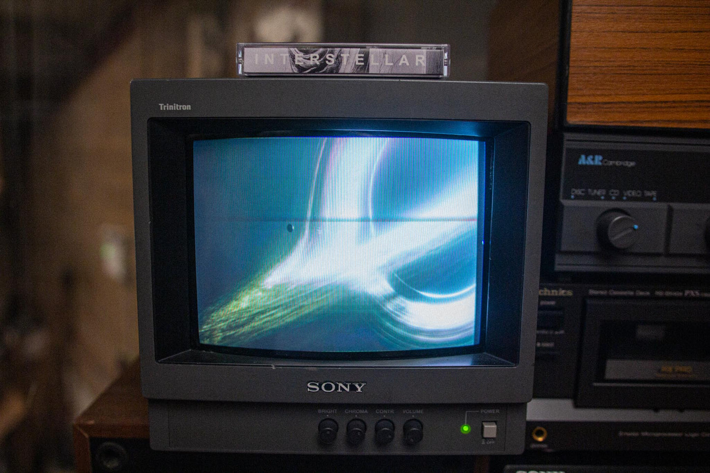 Interstellar Cassette Soundtrack — cassette with J-card — inlay unfolded — VCR Zone