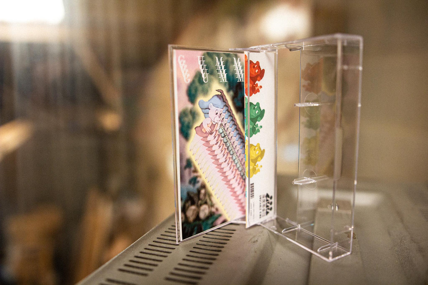 Gummi Bears Cassette Soundtrack — cassette with J-card — case and shell detail — VCR Zone