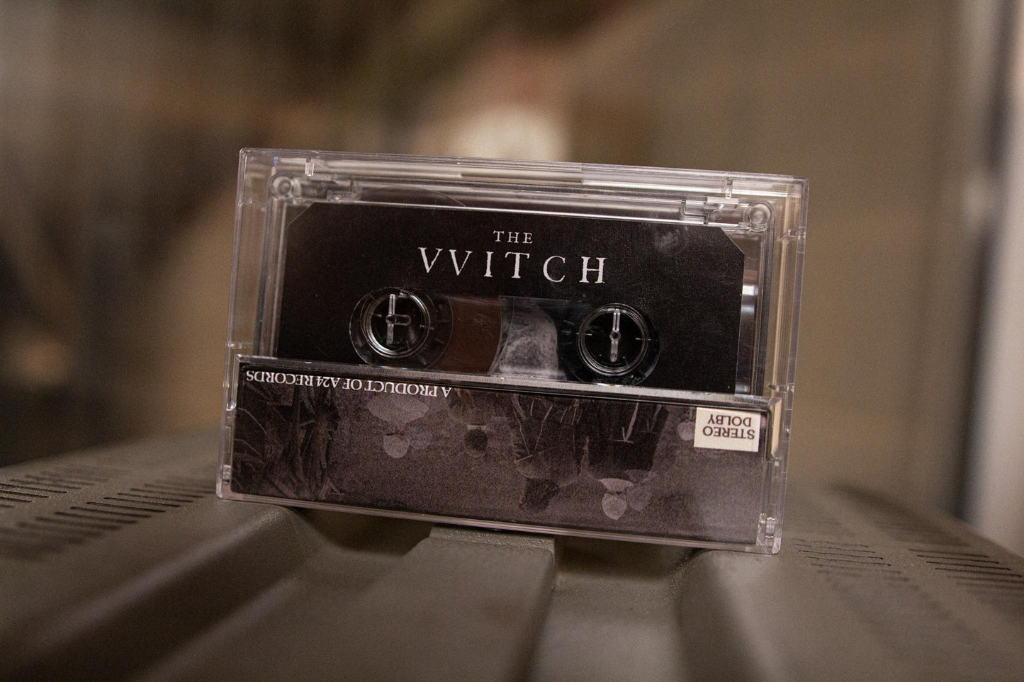 The Witch Cassette Soundtrack — cassette with J-card — case and shell detail — VCR Zone