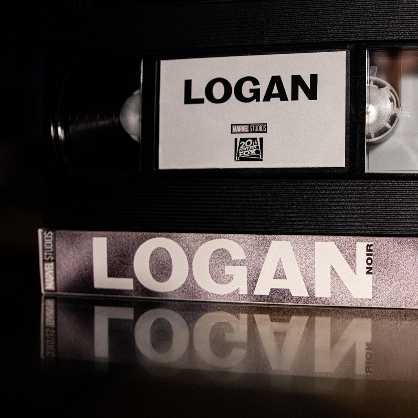 Logan NOIR on VHS — cardboard sleeve — front cover artwork — VCR Zone