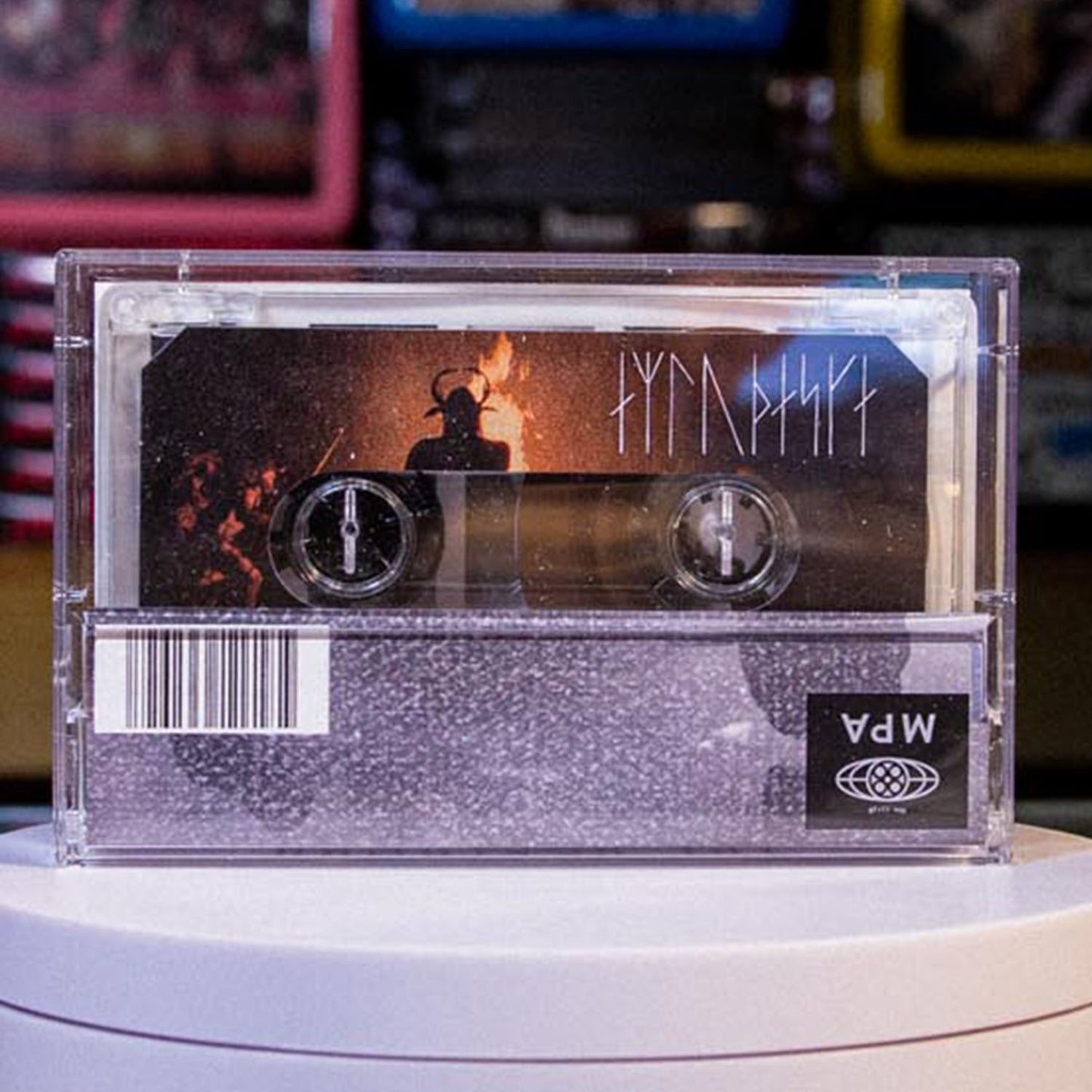 The Northman OST on Cassette — cassette with J-card — J-card front cover — VCR Zone