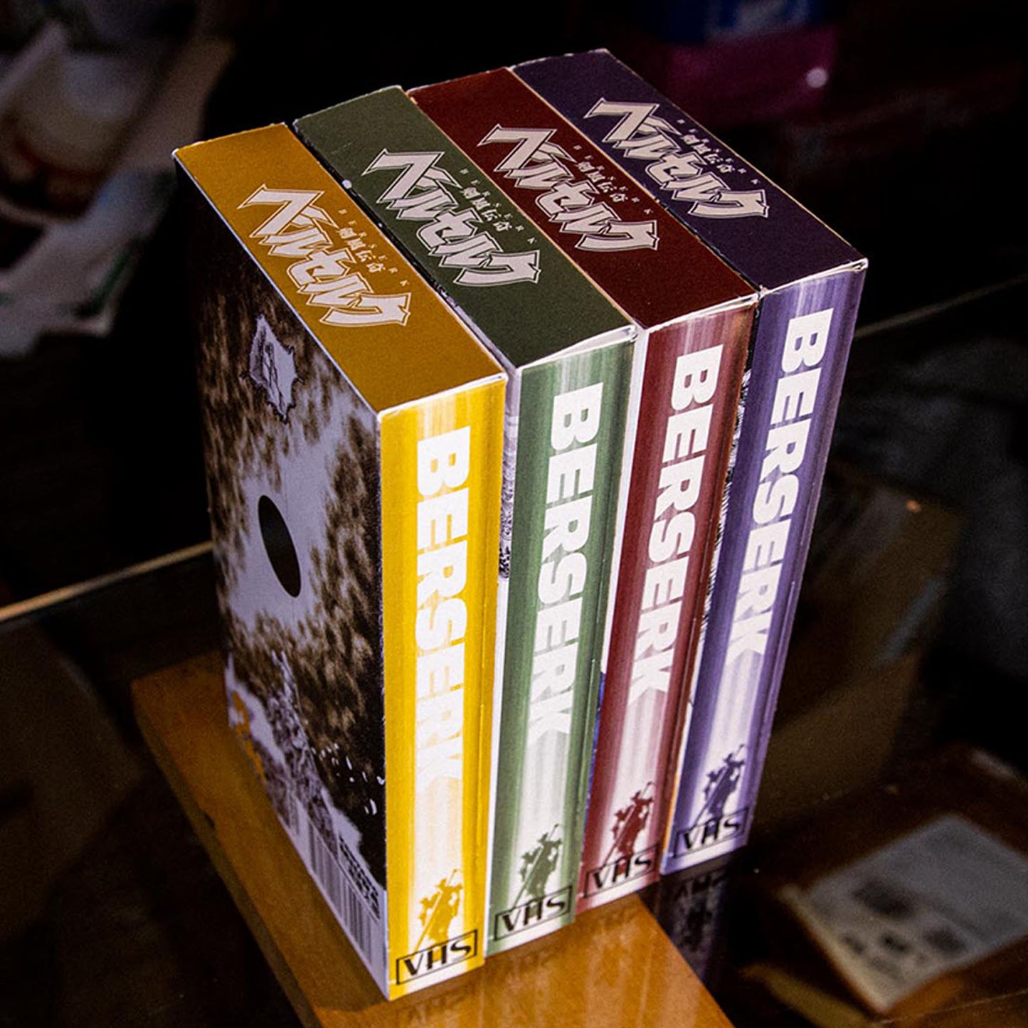 Berserk 97' VHS Box Set Edition. — cardboard sleeve — front cover artwork — VCR Zone