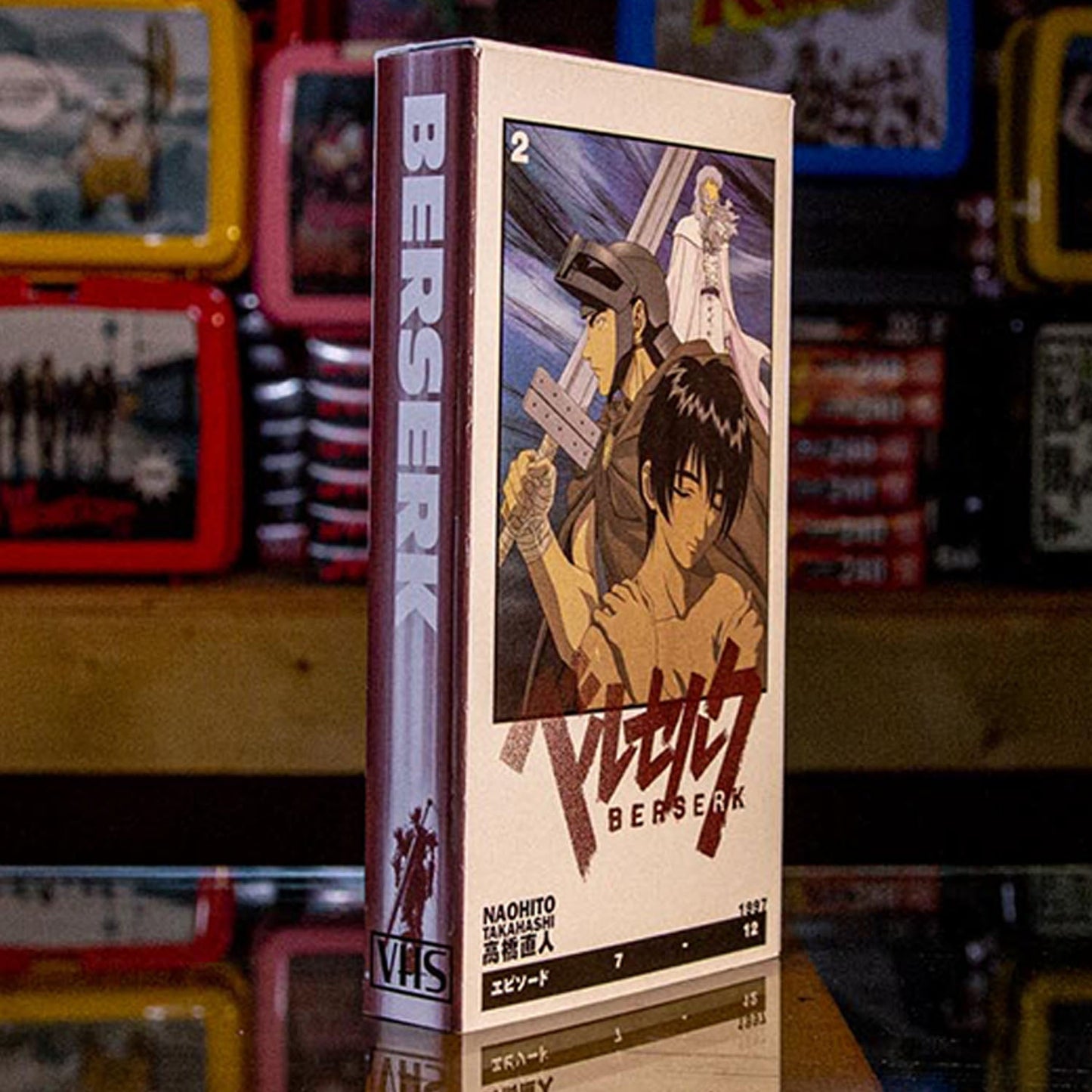Berserk 97' VHS Box Set Edition. — cardboard sleeve — front cover artwork — VCR Zone