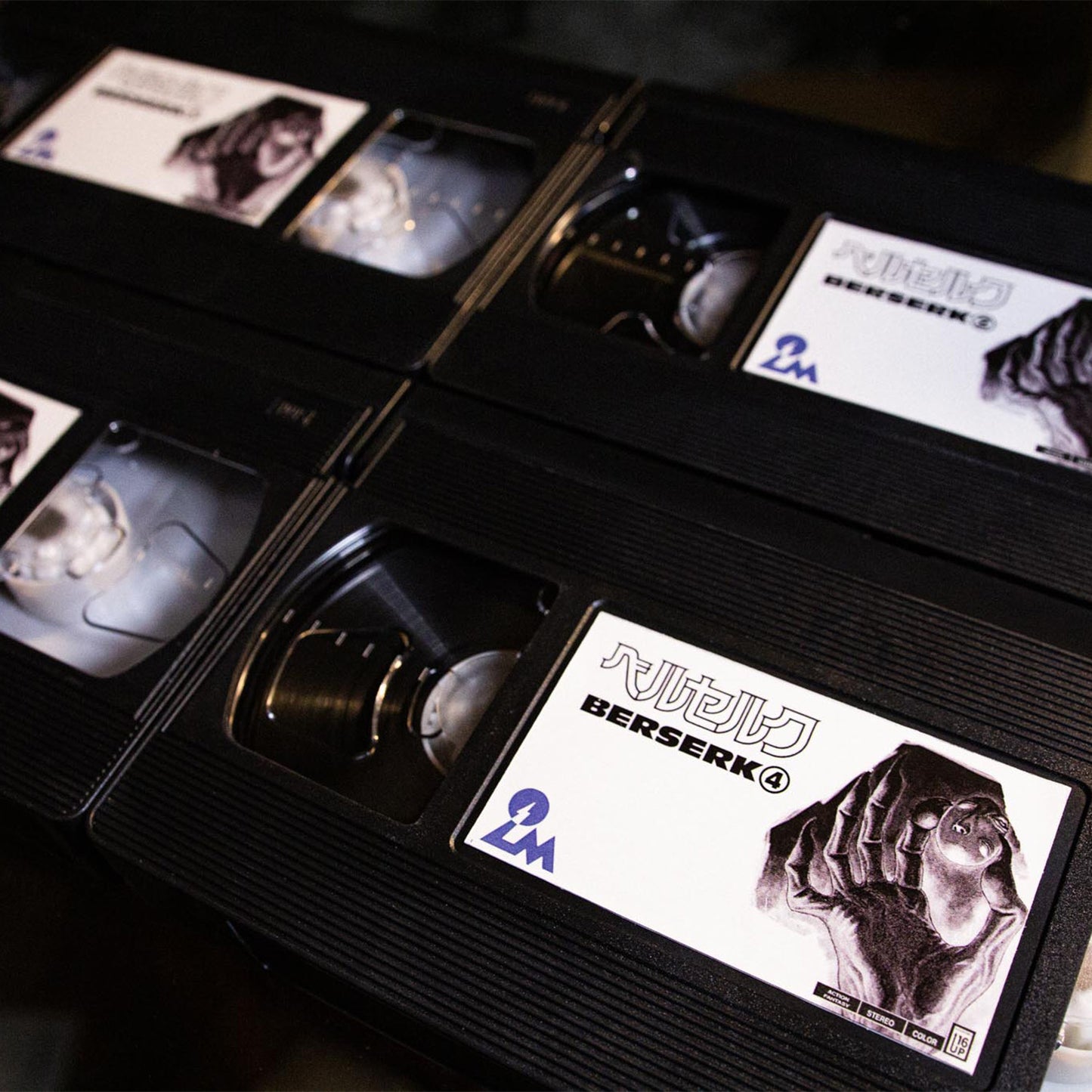 Berserk 97' VHS Box Set Edition. — cardboard sleeve — front cover artwork — VCR Zone