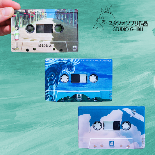 Ghibli 3 Pack Pre-Order Ultimate Cassette Edition — cassette with J-card — J-card front cover — VCR Zone