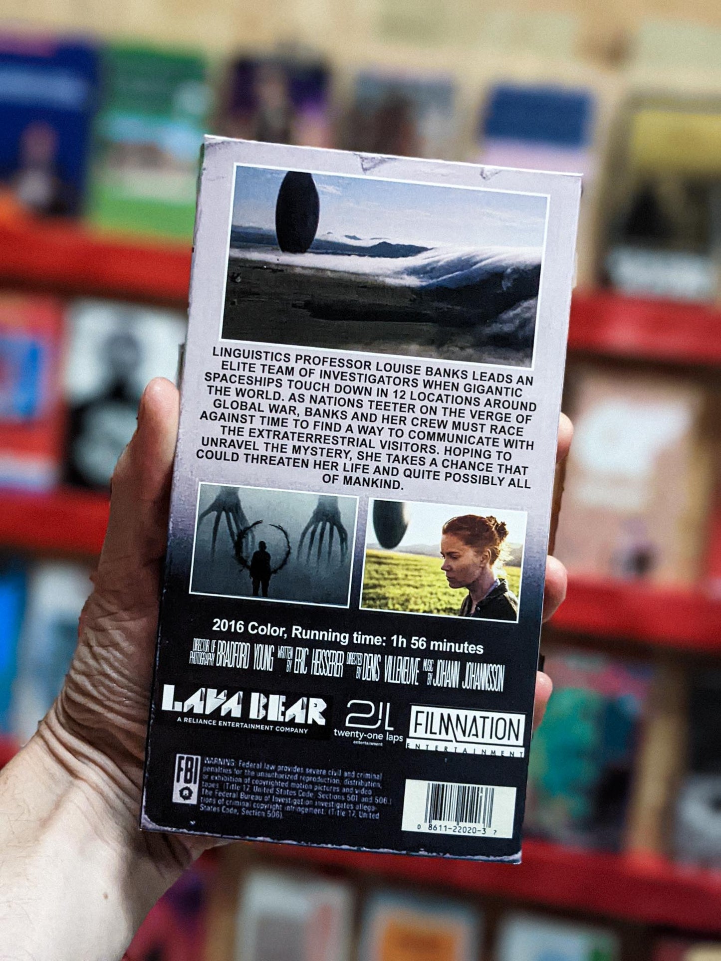 Arrival VHS