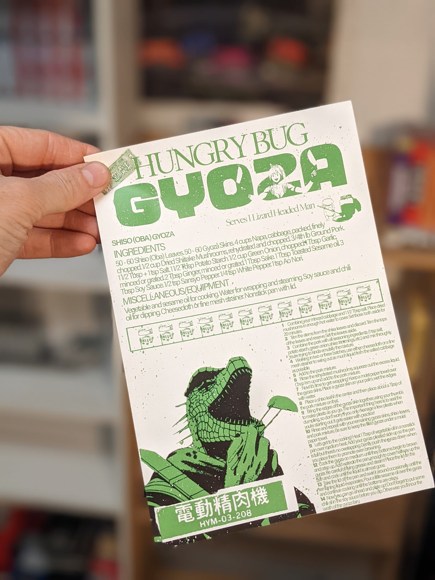 Dorohedoro VHS 2 Pack — cardboard sleeve — front cover artwork — VCR Zone