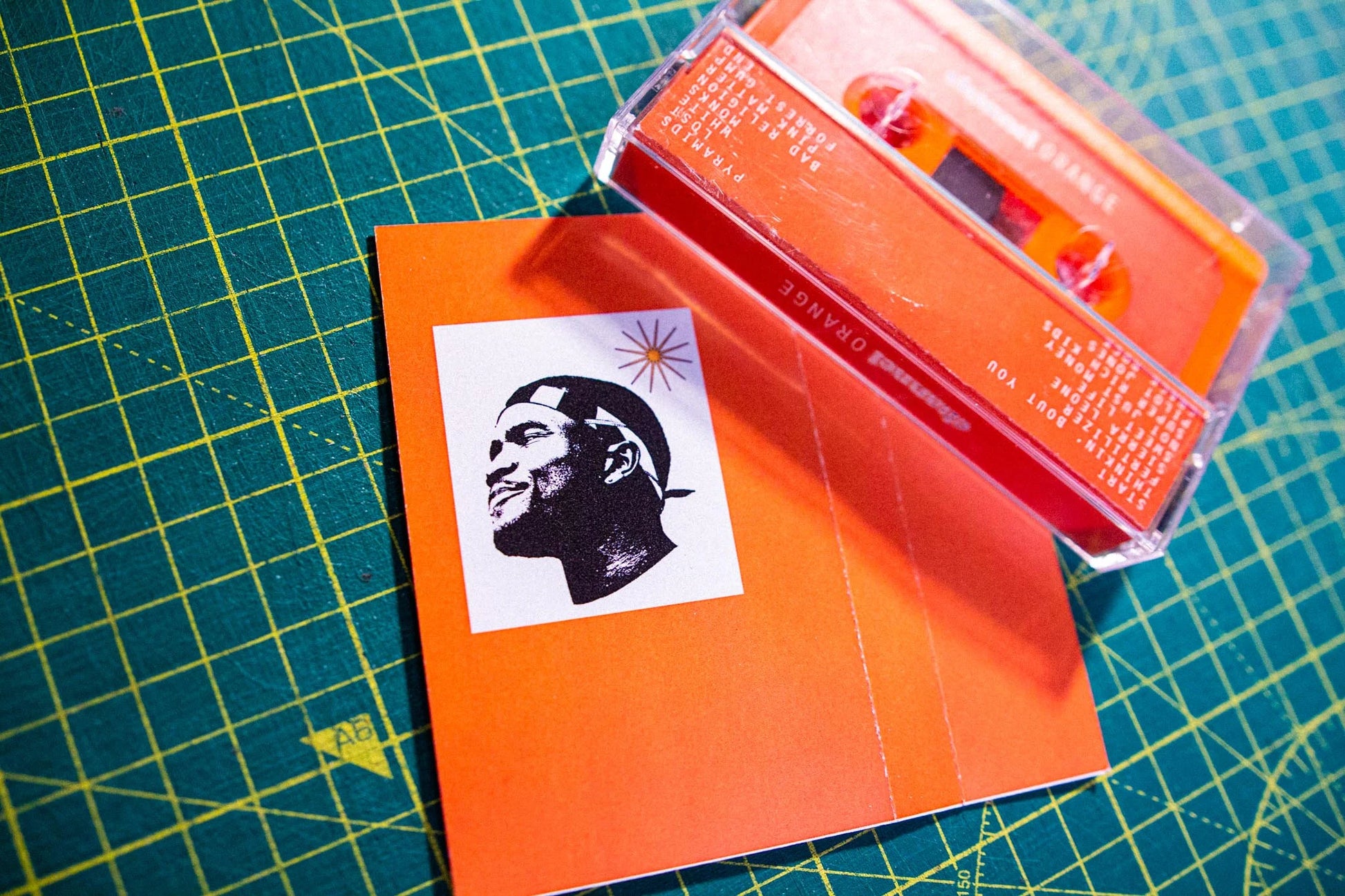 Channel Orange — cassette — cassette with J-card — J-card back panel and spine — VCR Zone