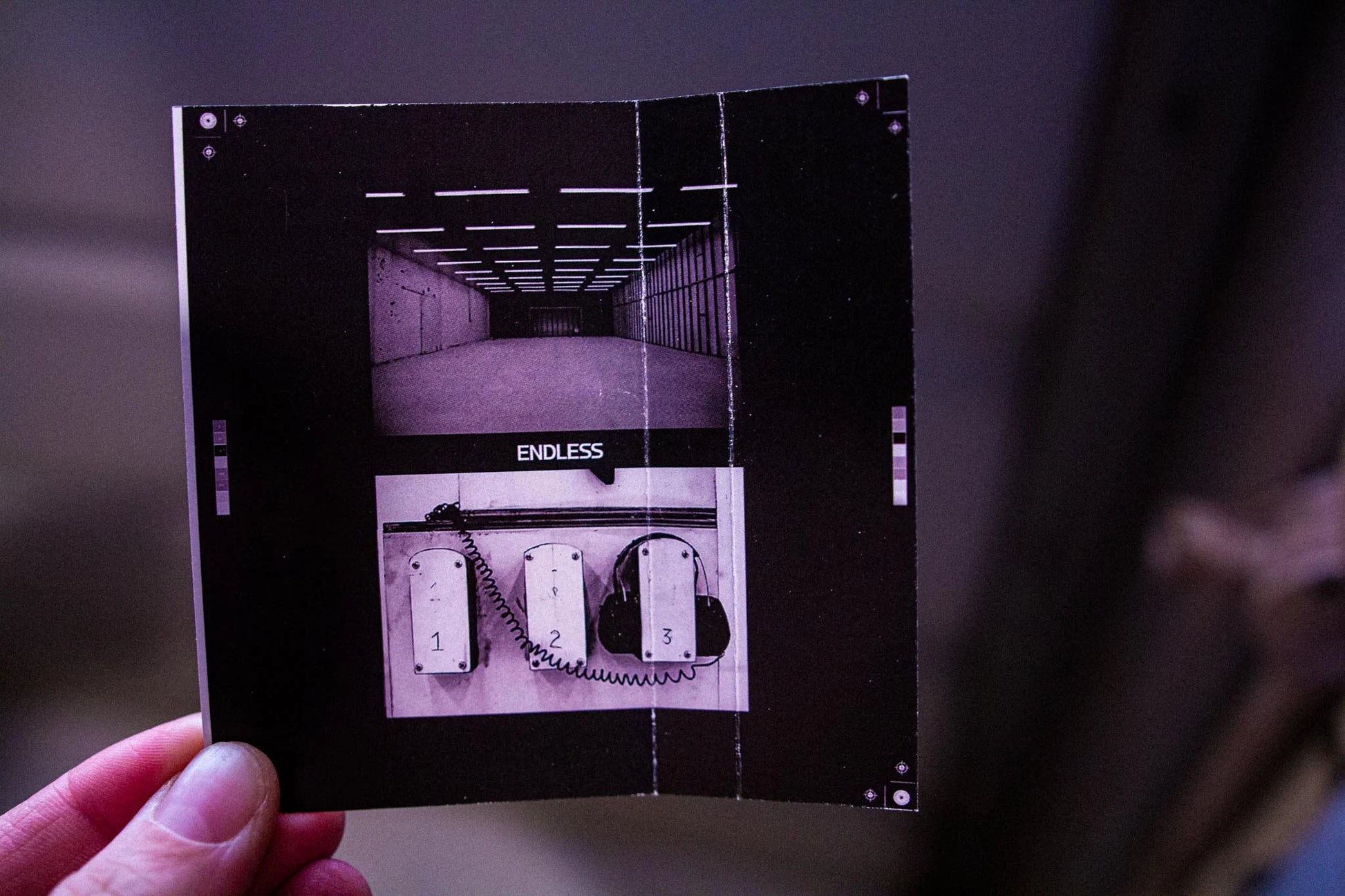 Endless — cassette — cassette with J-card — A-side label close-up — VCR Zone