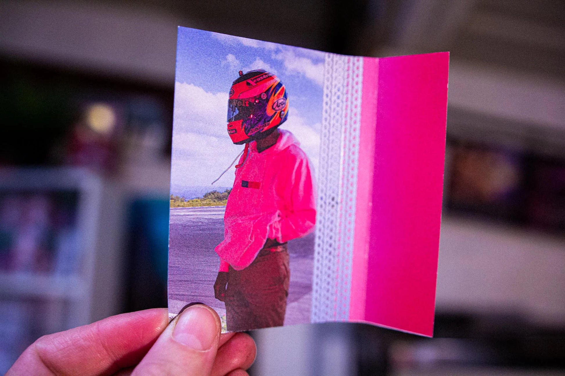 Blonde — cassette — cassette with J-card — A-side label close-up — VCR Zone