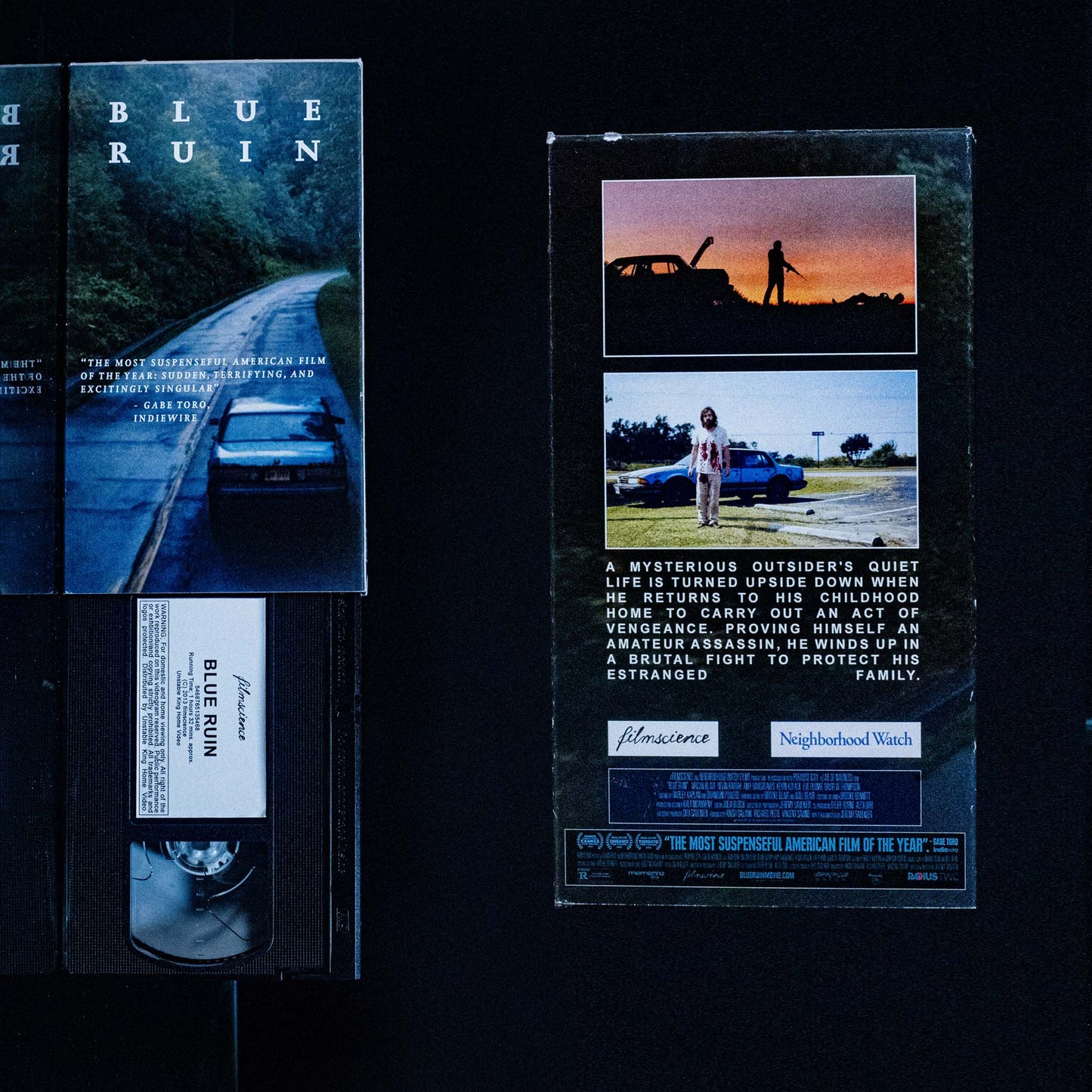 Blue Ruin on VHS