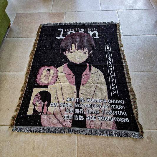 Serial Experiments Lain Tapestry Blanket Pre Order