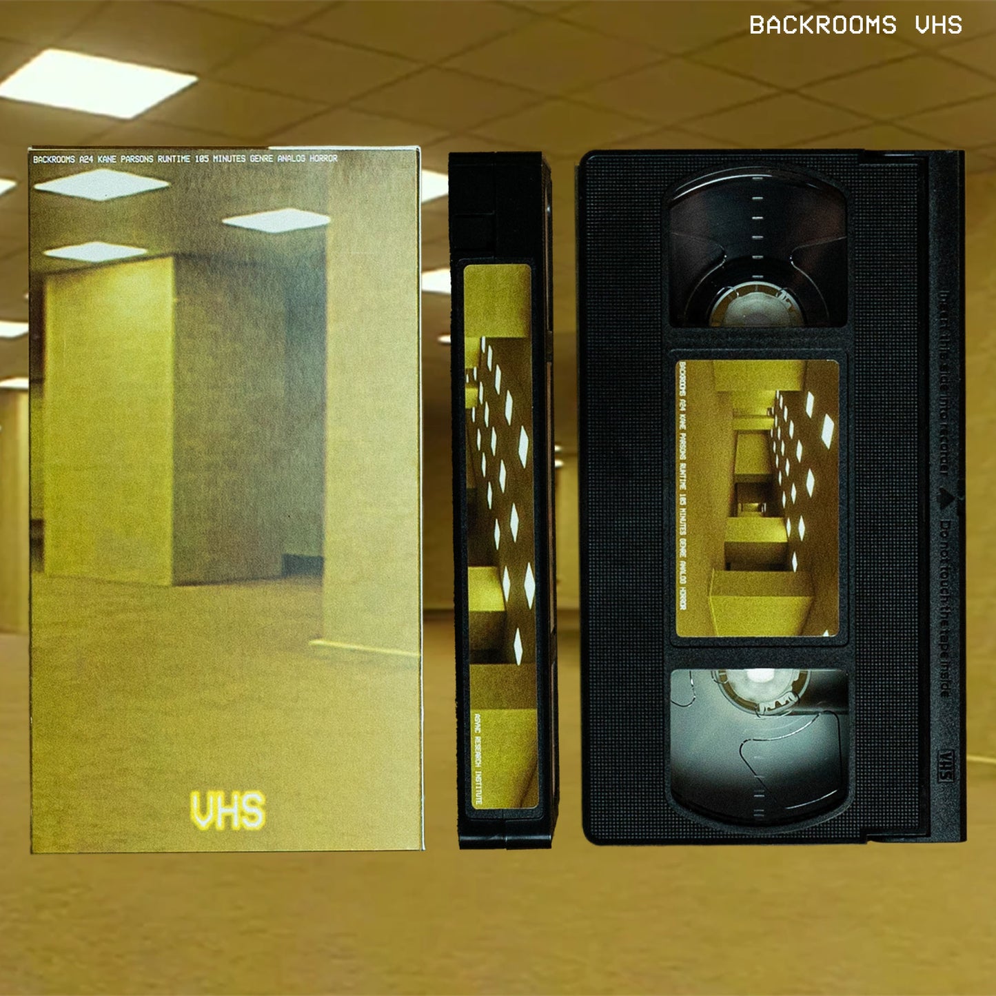 Backrooms on VHS