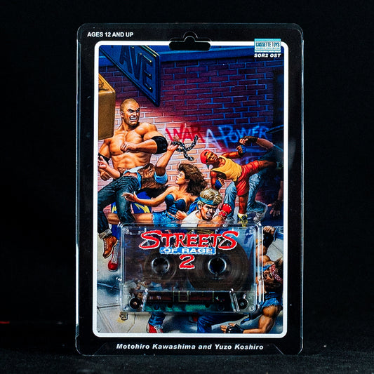 Streets of Rage 2 (Toy Style) Clamshell Edition Cassette Pre Order