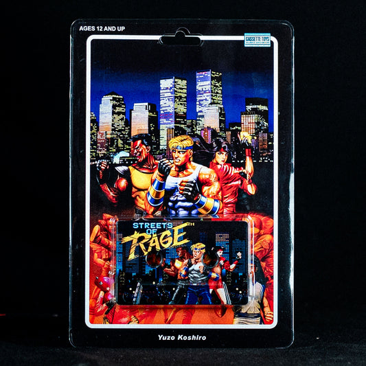 Streets of Rage (Toy Style) Clamshell Edition Cassette Pre Order