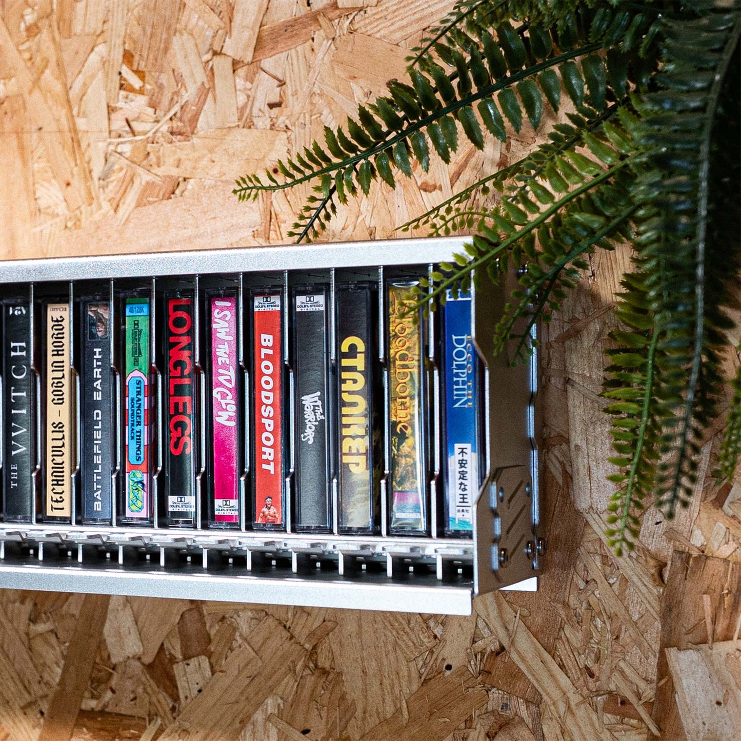 Metal Cassette wall/shelf storage Pre Order