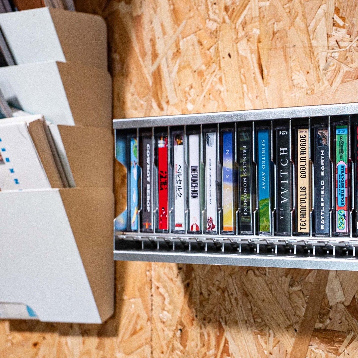 Metal Cassette wall/shelf storage Pre Order