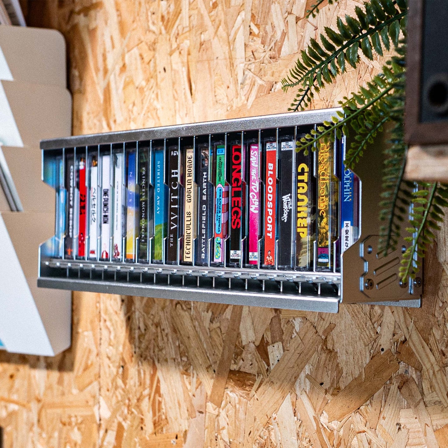 Metal Cassette wall/shelf storage Pre Order
