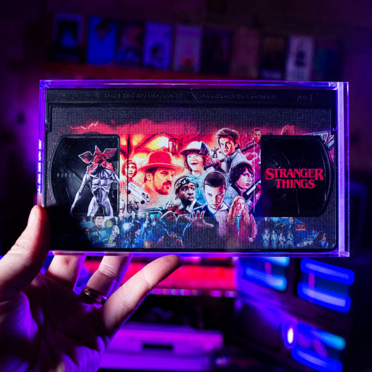 Stranger Things VHS w/ Acrylic Case Pre-Order