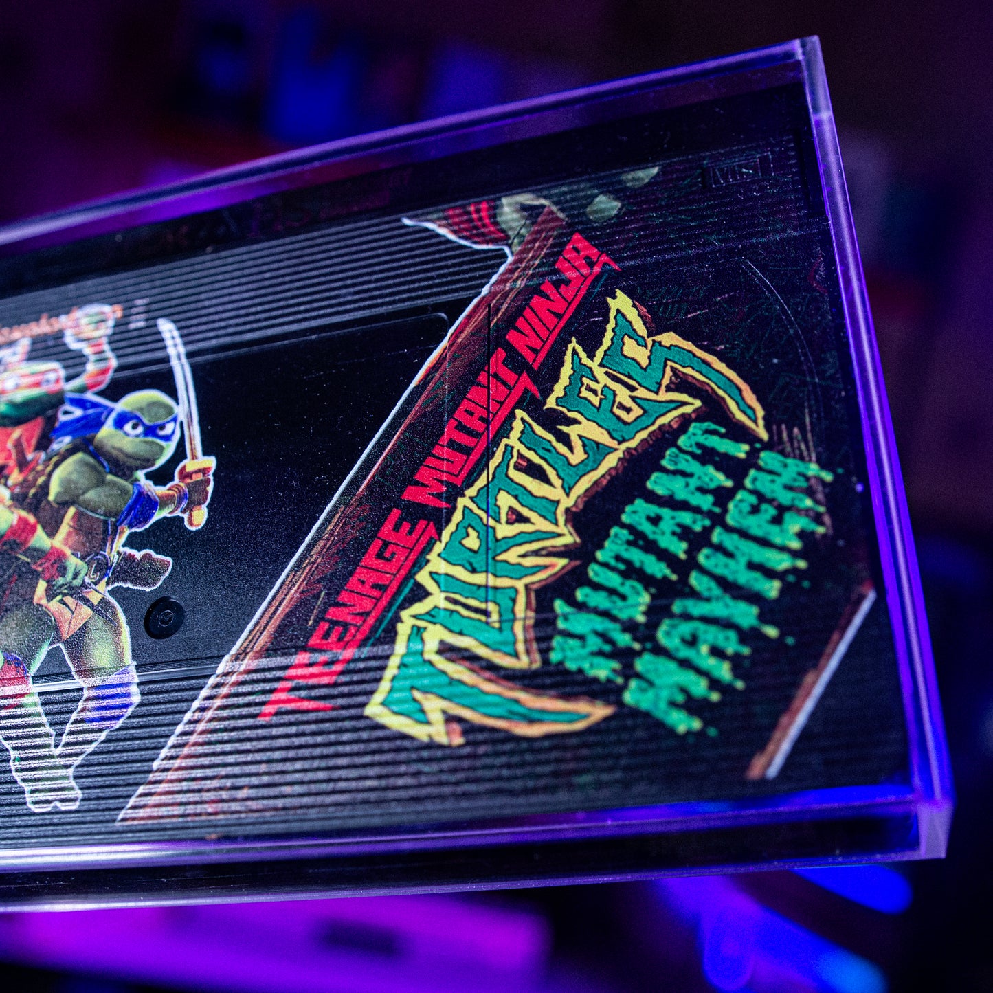 TMNT: Mutant Mayhem VHS w/ Acrylic Case Pre-Order