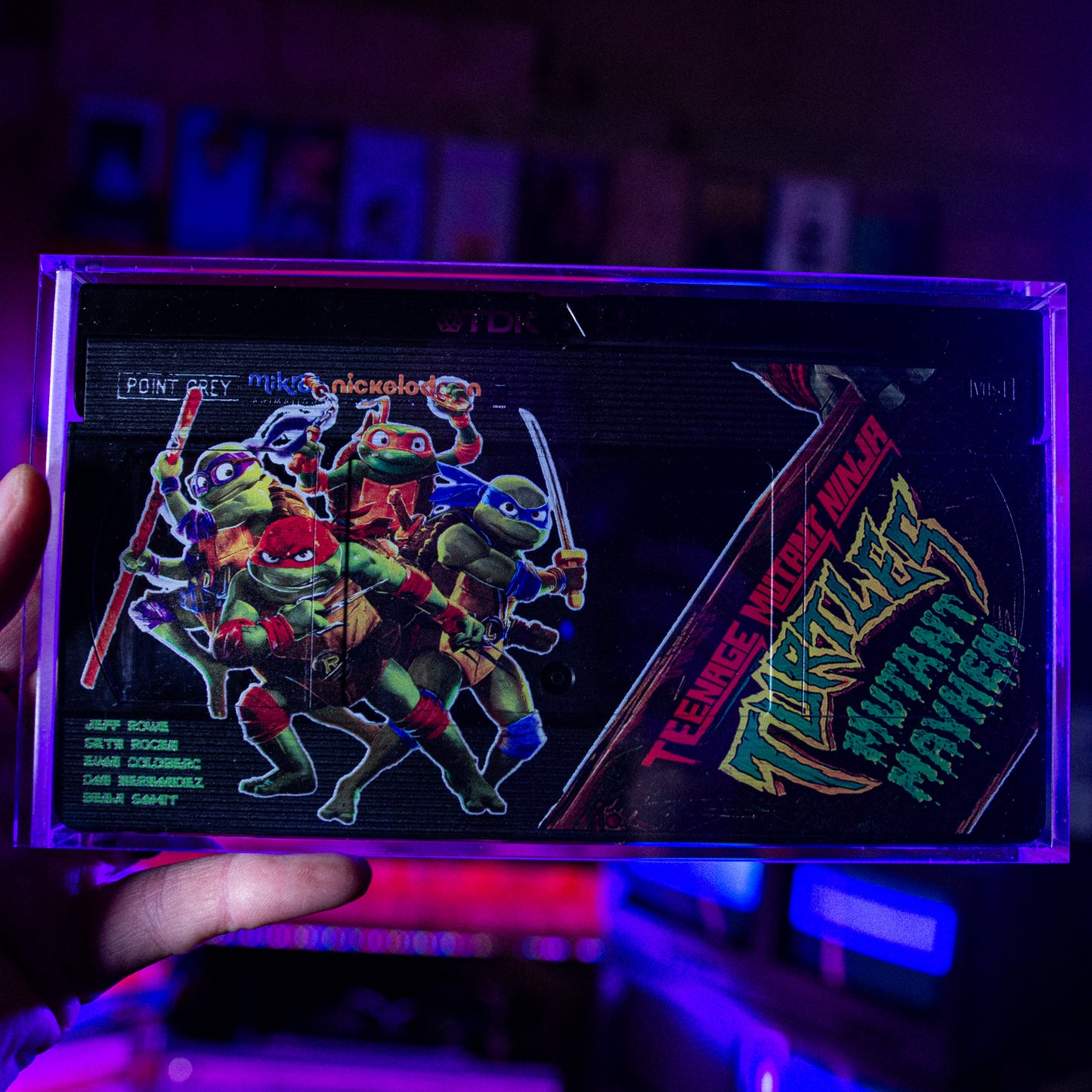 TMNT: Mutant Mayhem VHS w/ Acrylic Case Pre-Order