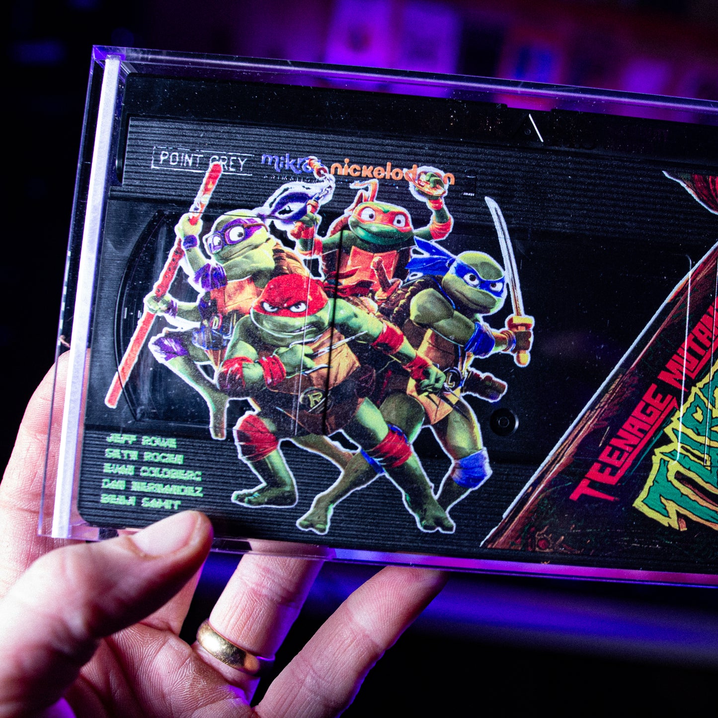 TMNT: Mutant Mayhem VHS w/ Acrylic Case Pre-Order