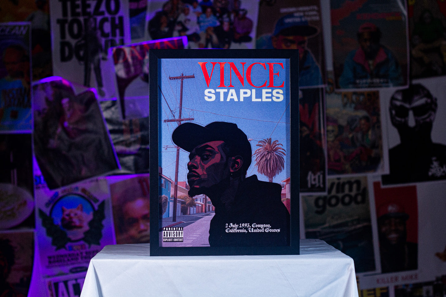 Vince Staples A3 Poster