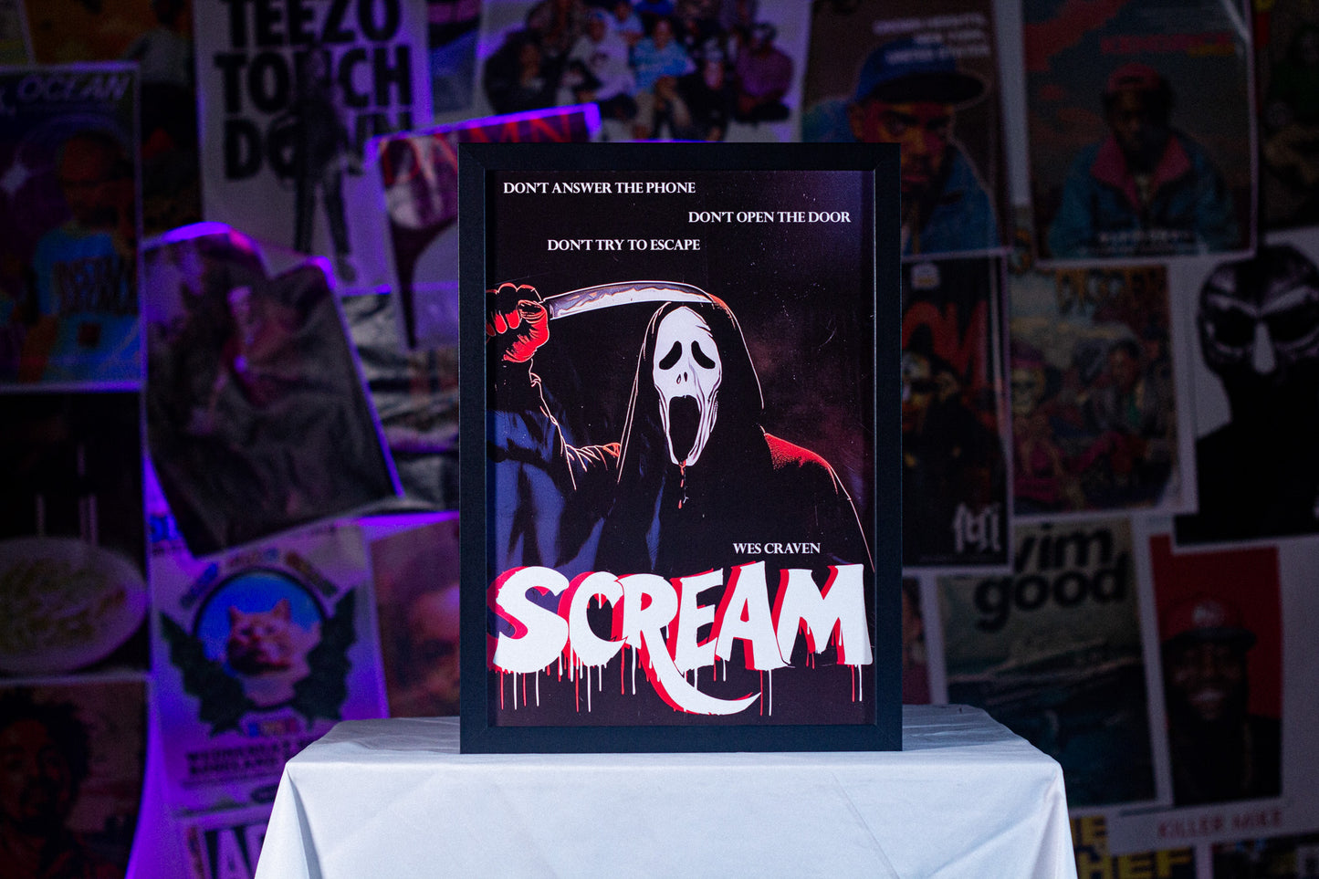 Scream A3 Poster