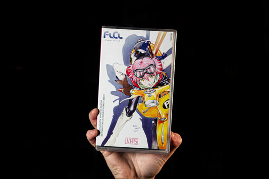 FLCL on VHS Sticker Version