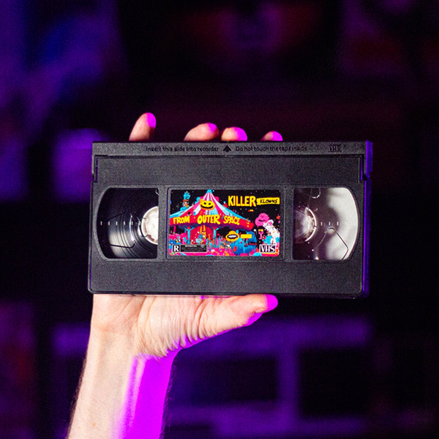 Killer Klowns from Outer Space on VHS