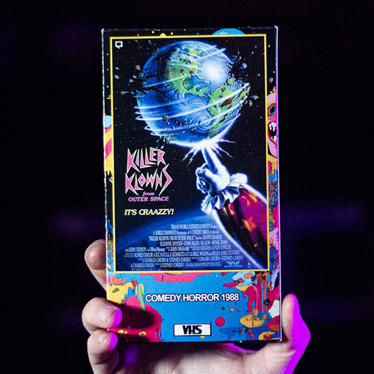 Killer Klowns from Outer Space on VHS