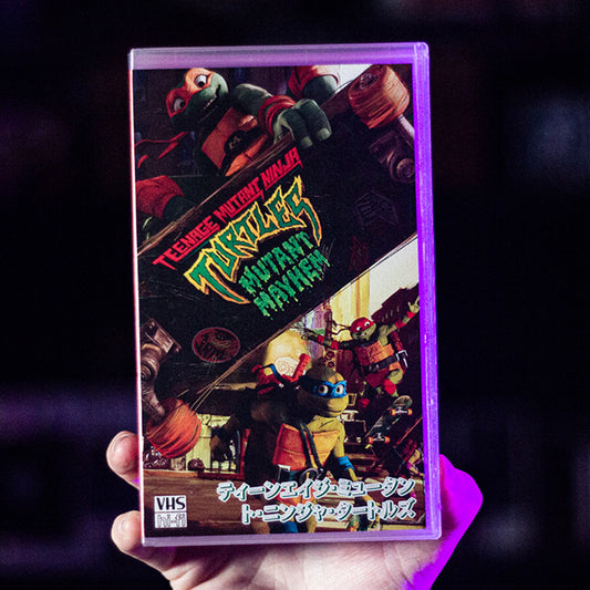 TMNT Mutant Mayhem Limited Edition on VHS Pre Order