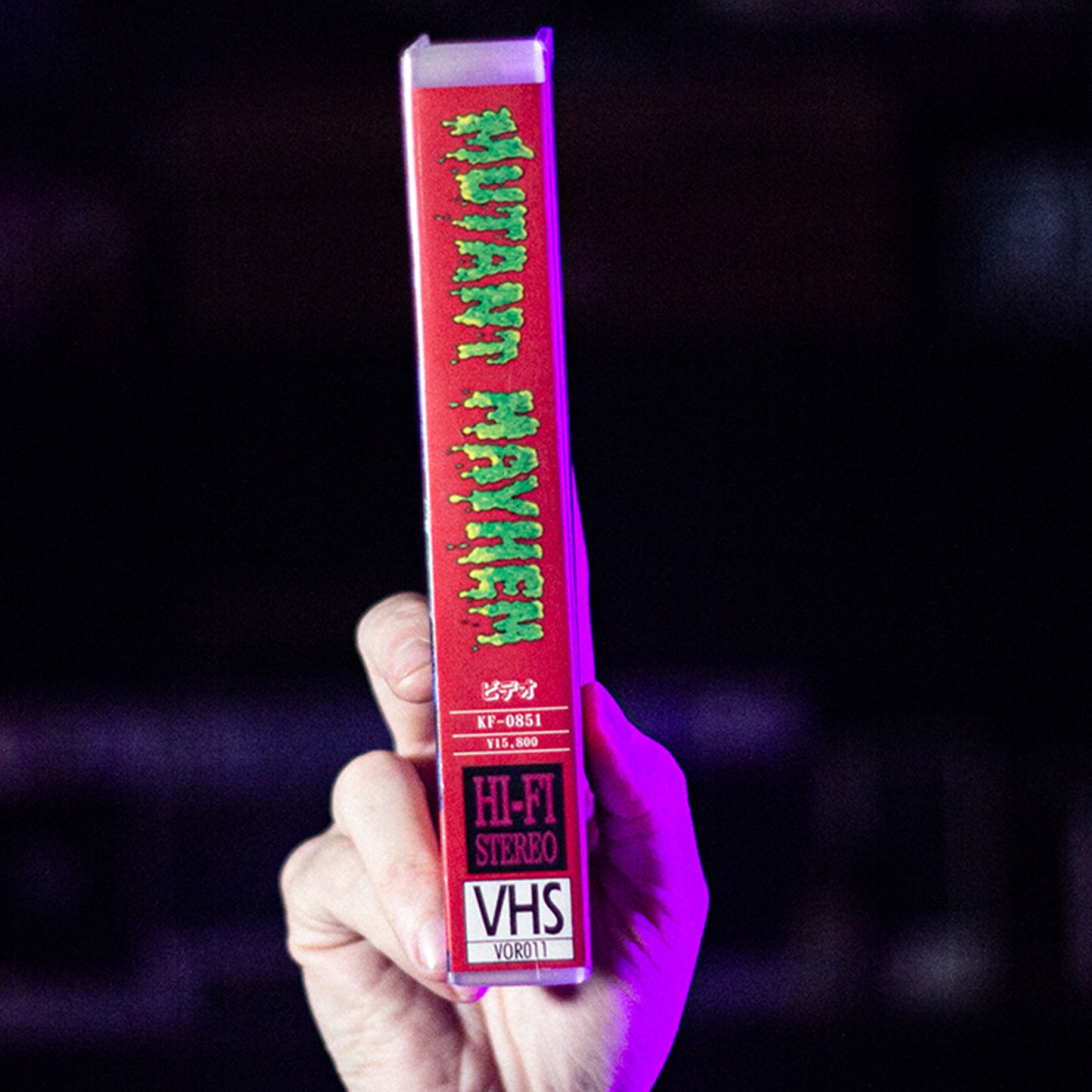 TMNT Mutant Mayhem Limited Edition on VHS Pre Order