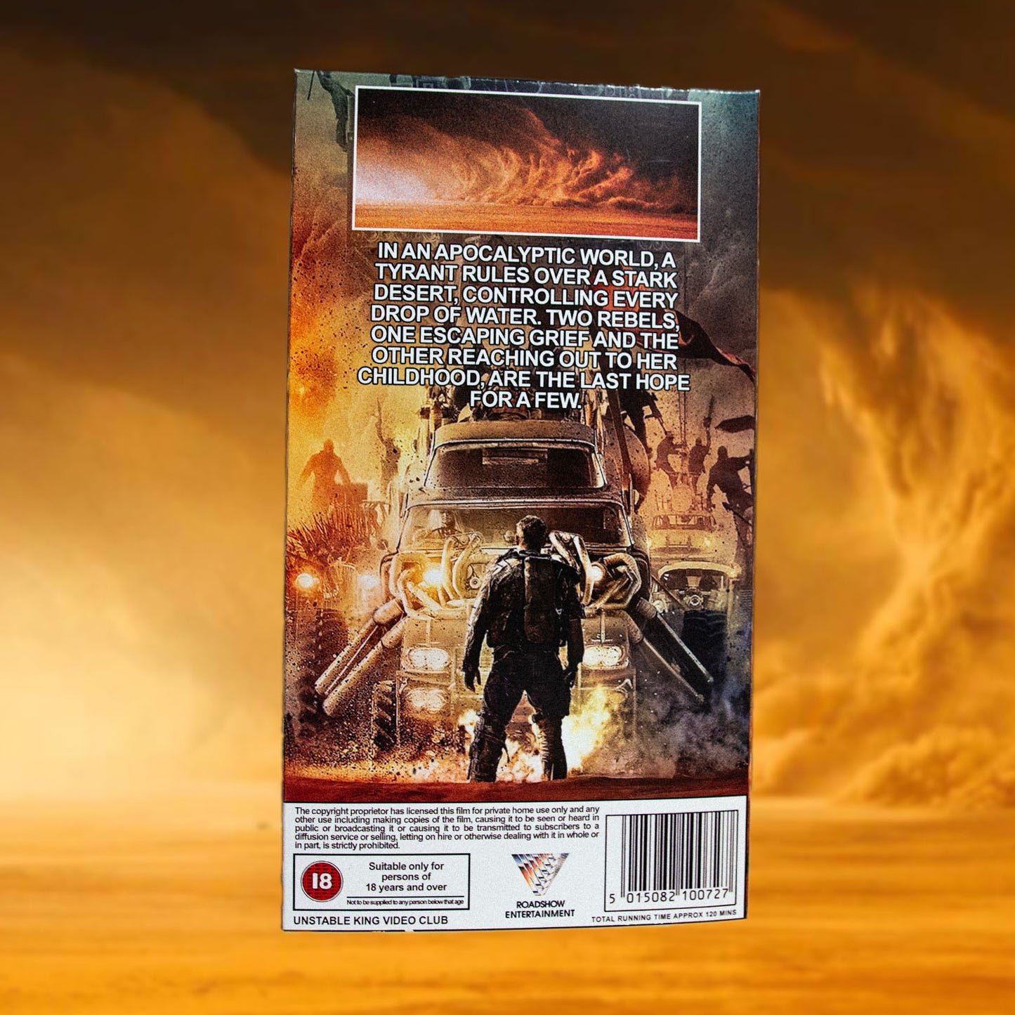 Mad Max Fury Road (design 2) VHS