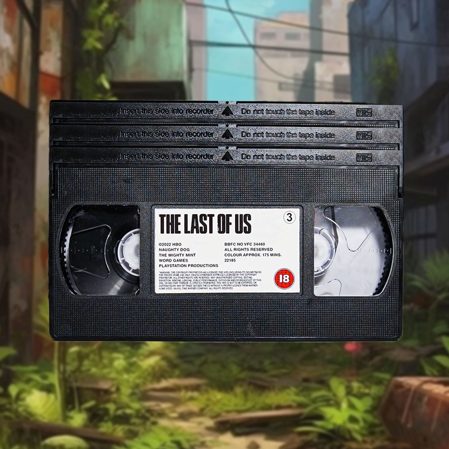 Last of Us Box Set on VHS (sticker edition)