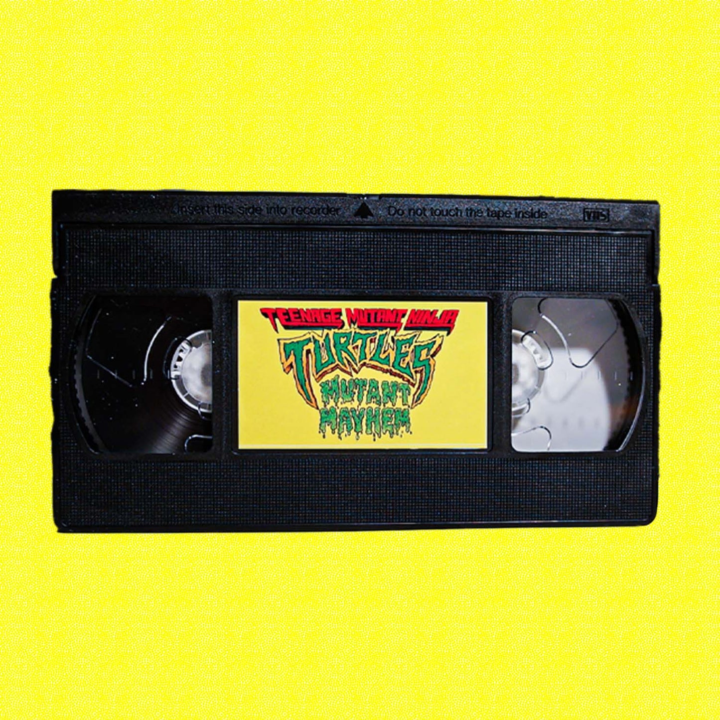 TMNT MUTANT MAYHEM on VHS