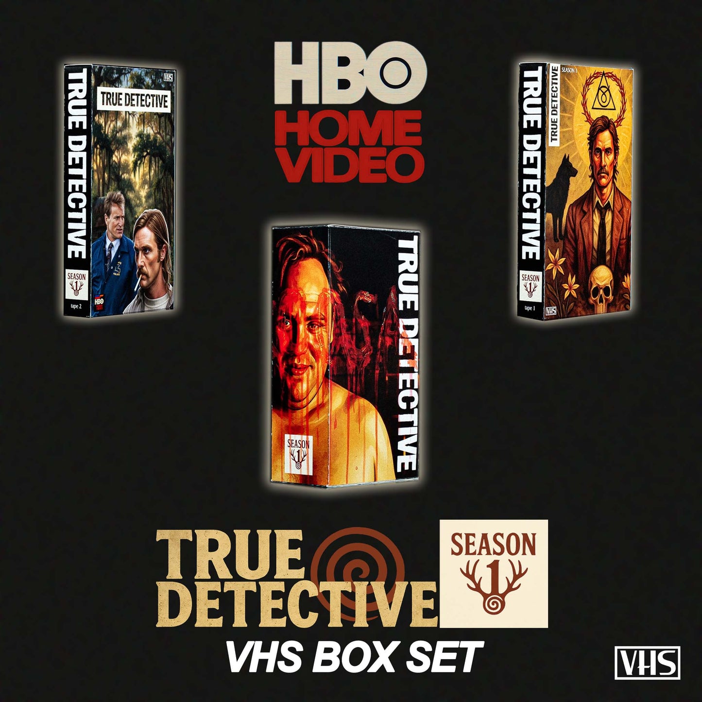 True Detective Season 1 on VHS