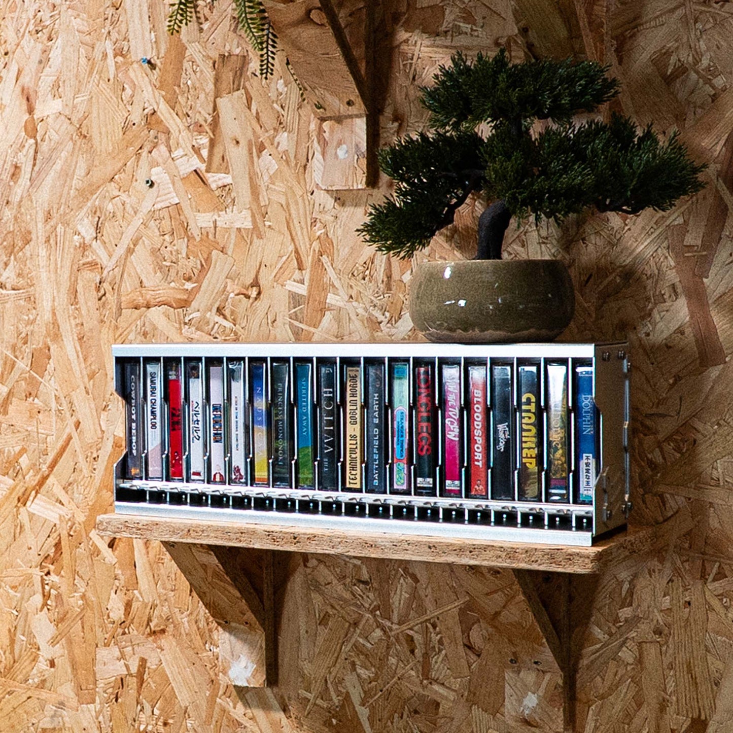 Metal Cassette wall/shelf storage Pre Order