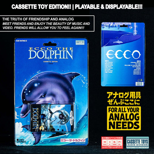 Ecco the Dolphin Cassette (Toy Style) Clamshell Edition Pre Order