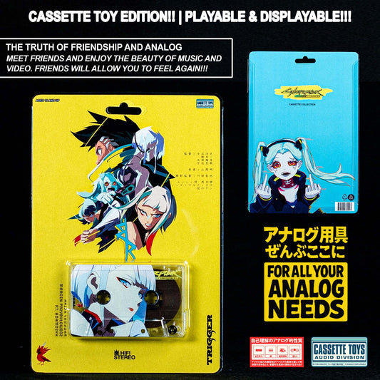 Edgerunners Cassette (Toy Style) Clamshell Edition Pre Order