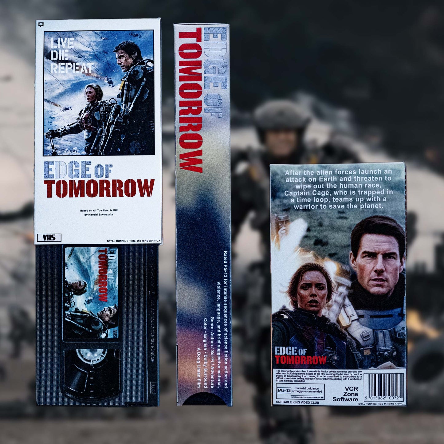 Edge of Tomorrow on VHS
