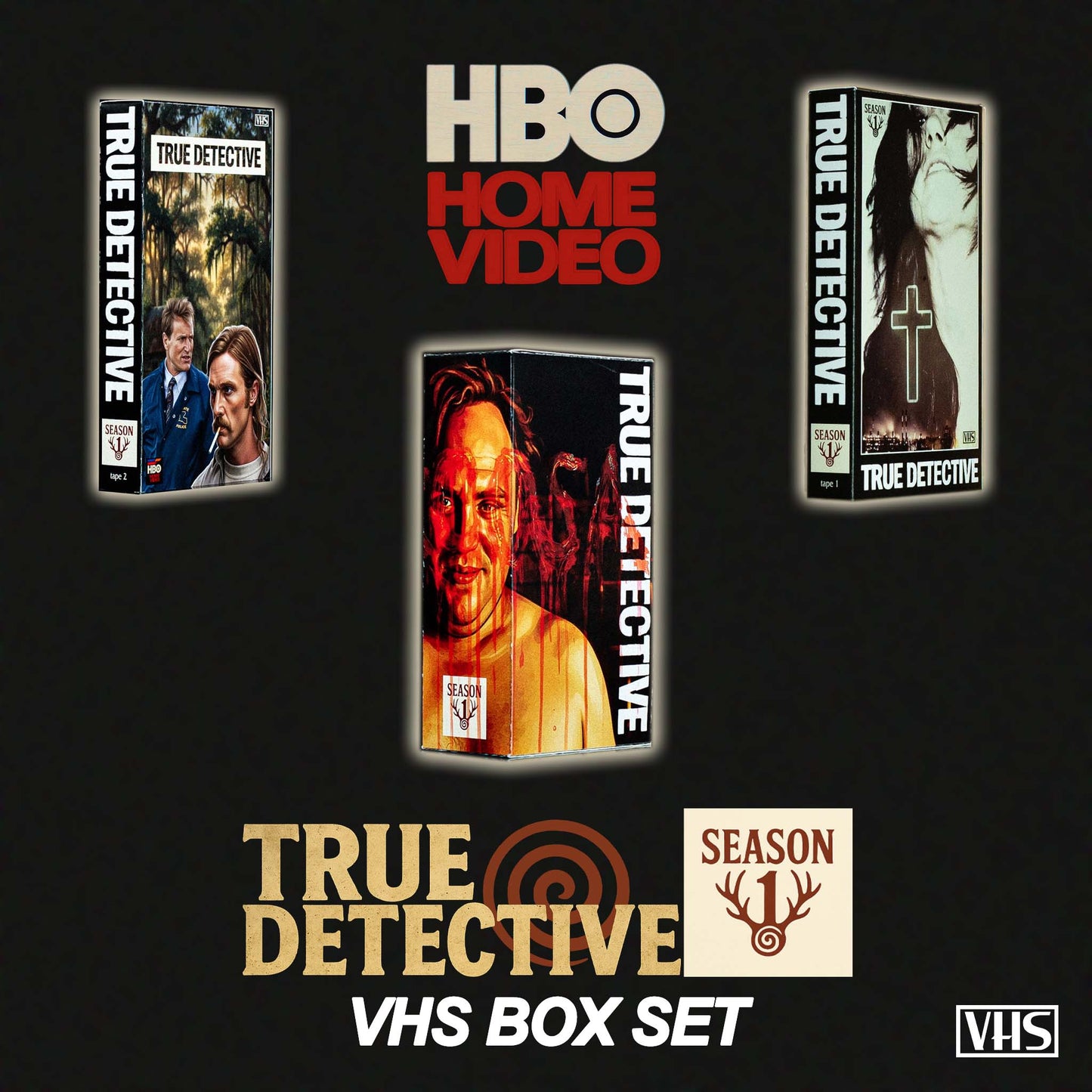 True Detective Season 1 on VHS