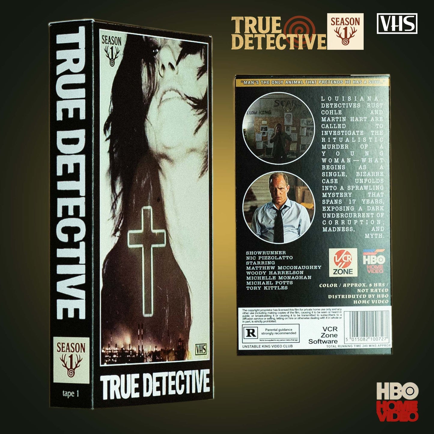 True Detective Season 1 on VHS