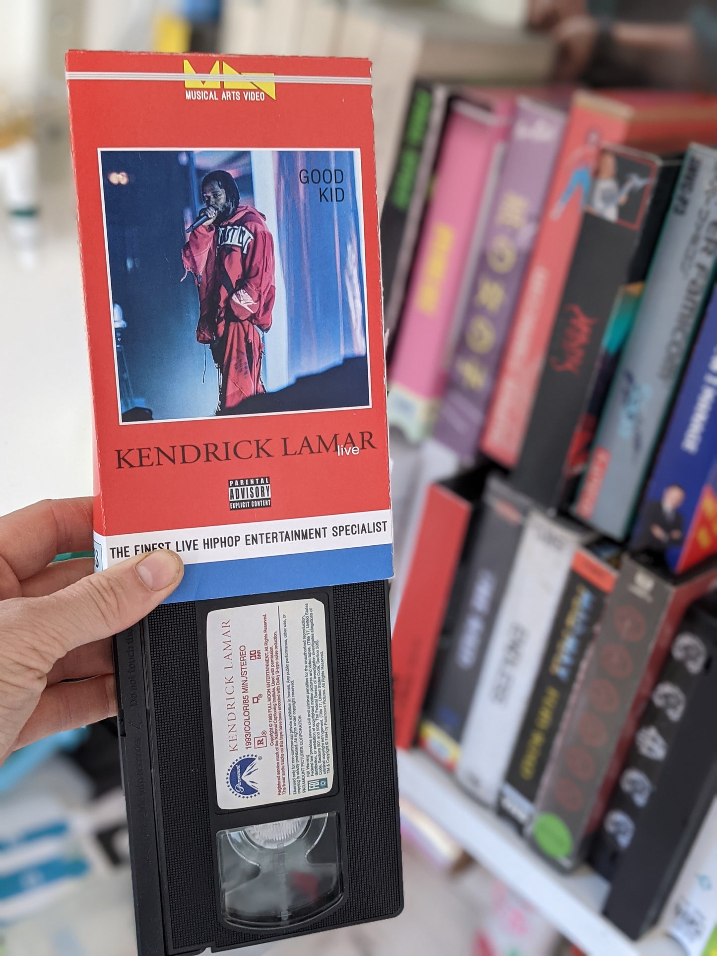 Kendrick Lamar Mixtape VHS